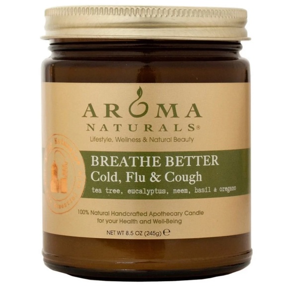 Other - NEW Aroma Naturals Breathe Better Candle